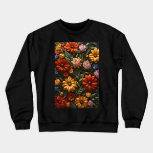 Floral Symphony: Blooms in Harmony Crewneck Sweatshirt